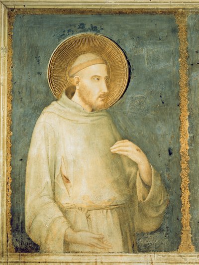 Saint Francis, 1318 by Simone Martini